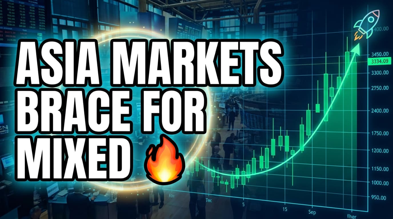 Asia Markets Brace for Mixed Open on Rising Yields, Iran Tensions