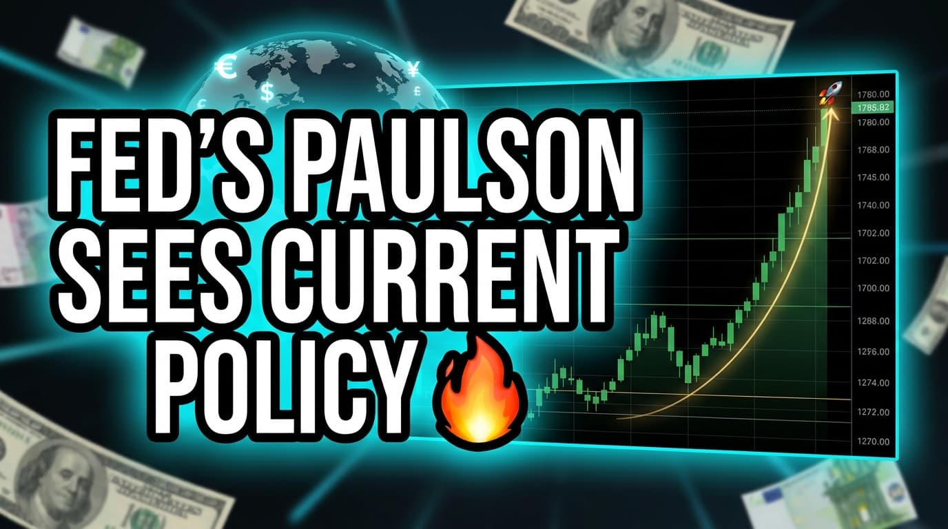 Fed's Paulson Sees Current Policy Appropriate, Open to Extended Hold or Hikes