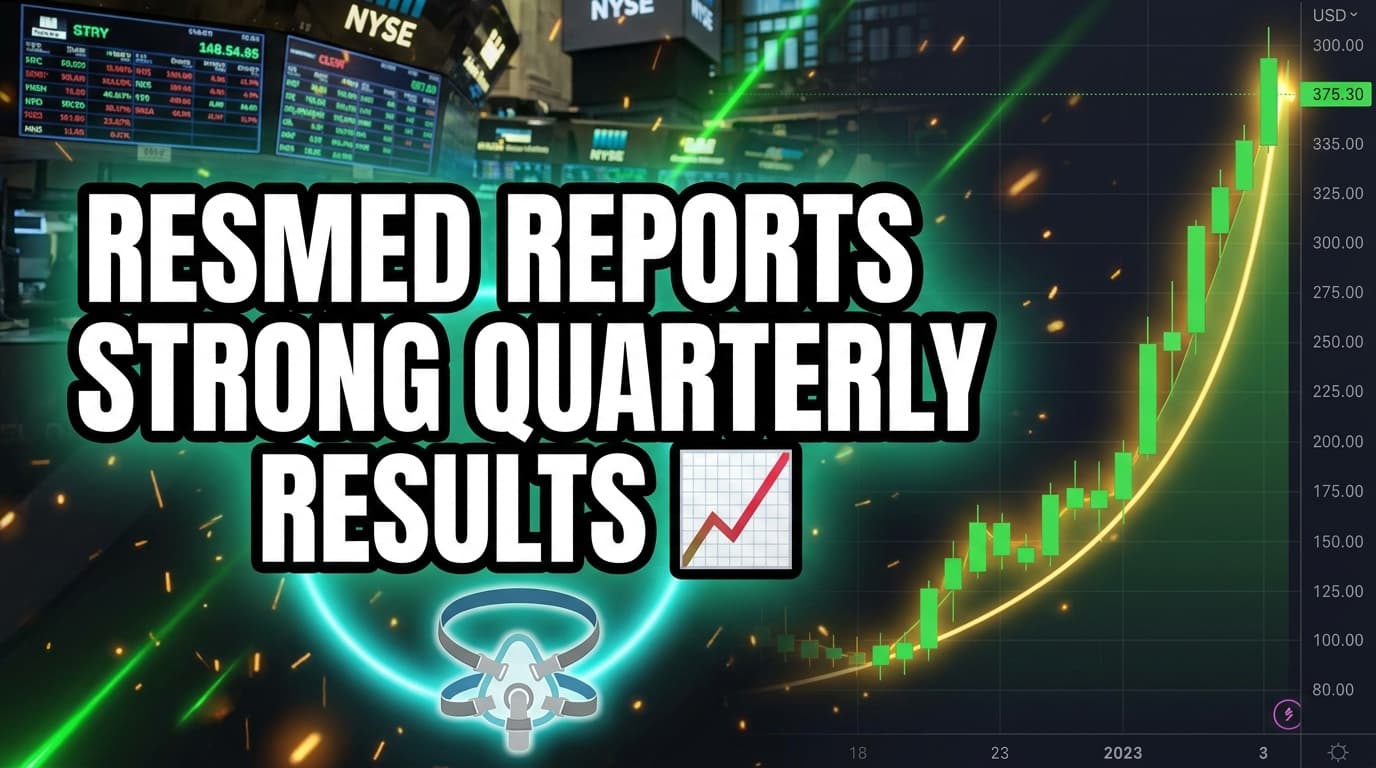 ResMed Reports Strong Quarterly Results Driven by Sleep Apnea Device Demand