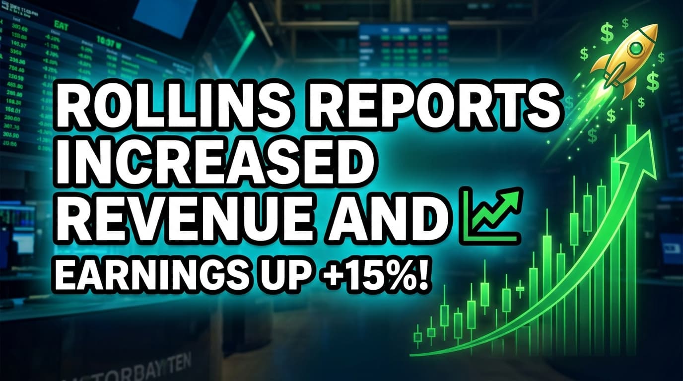 Rollins Reports Increased Revenue and Earnings for First Quarter