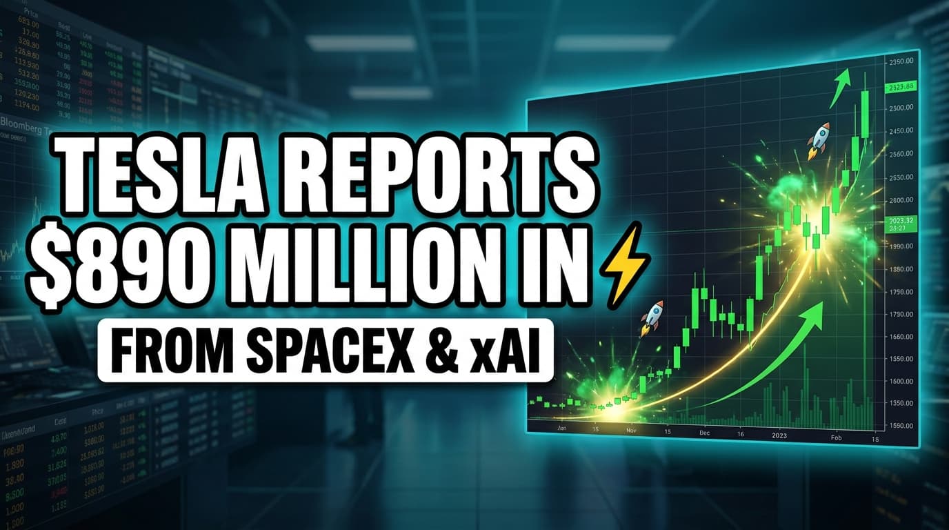 Tesla Reports $890 Million in Revenue from SpaceX and xAI Since 2023