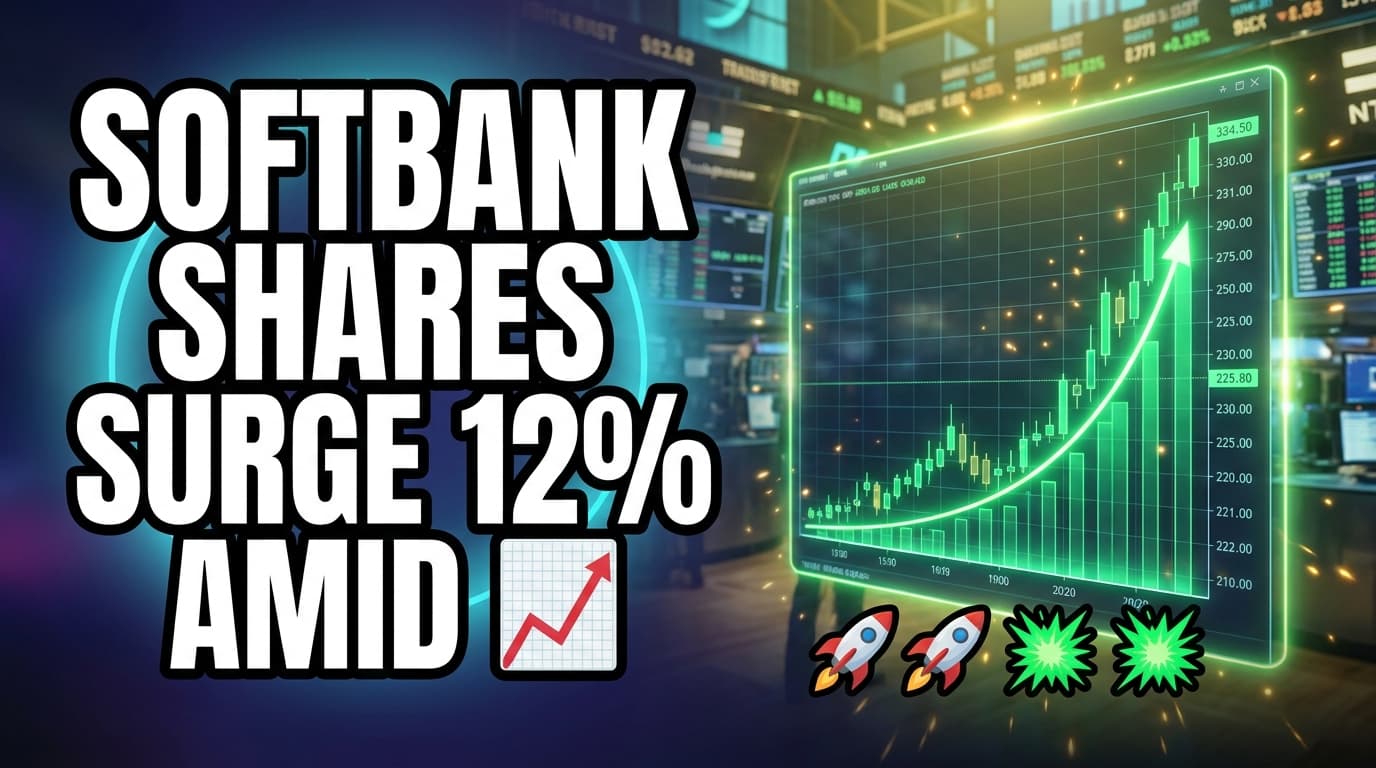 SoftBank Shares Surge 12% Amid Sustained AI Investment Rally