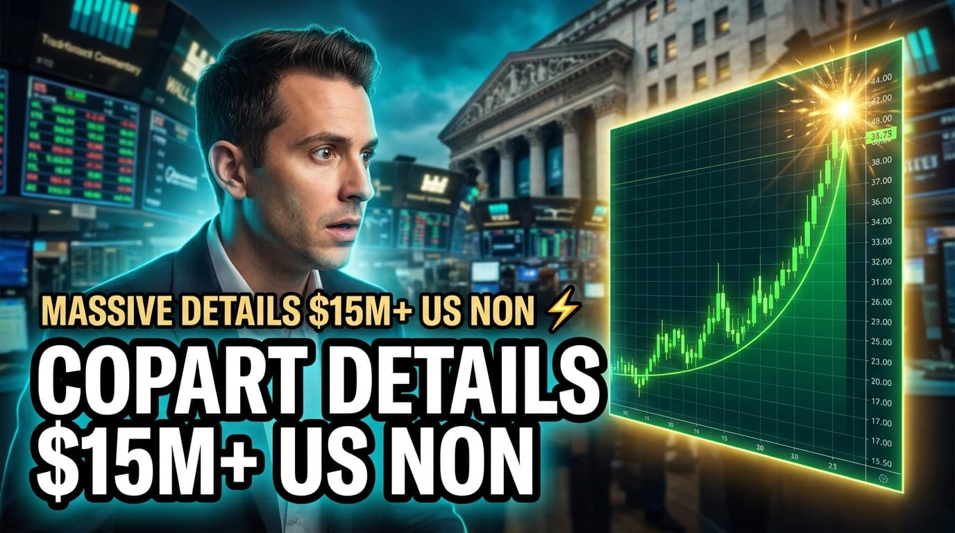 Copart Details $15M+ US Non-Insurance Auction Market, International Units Grow
