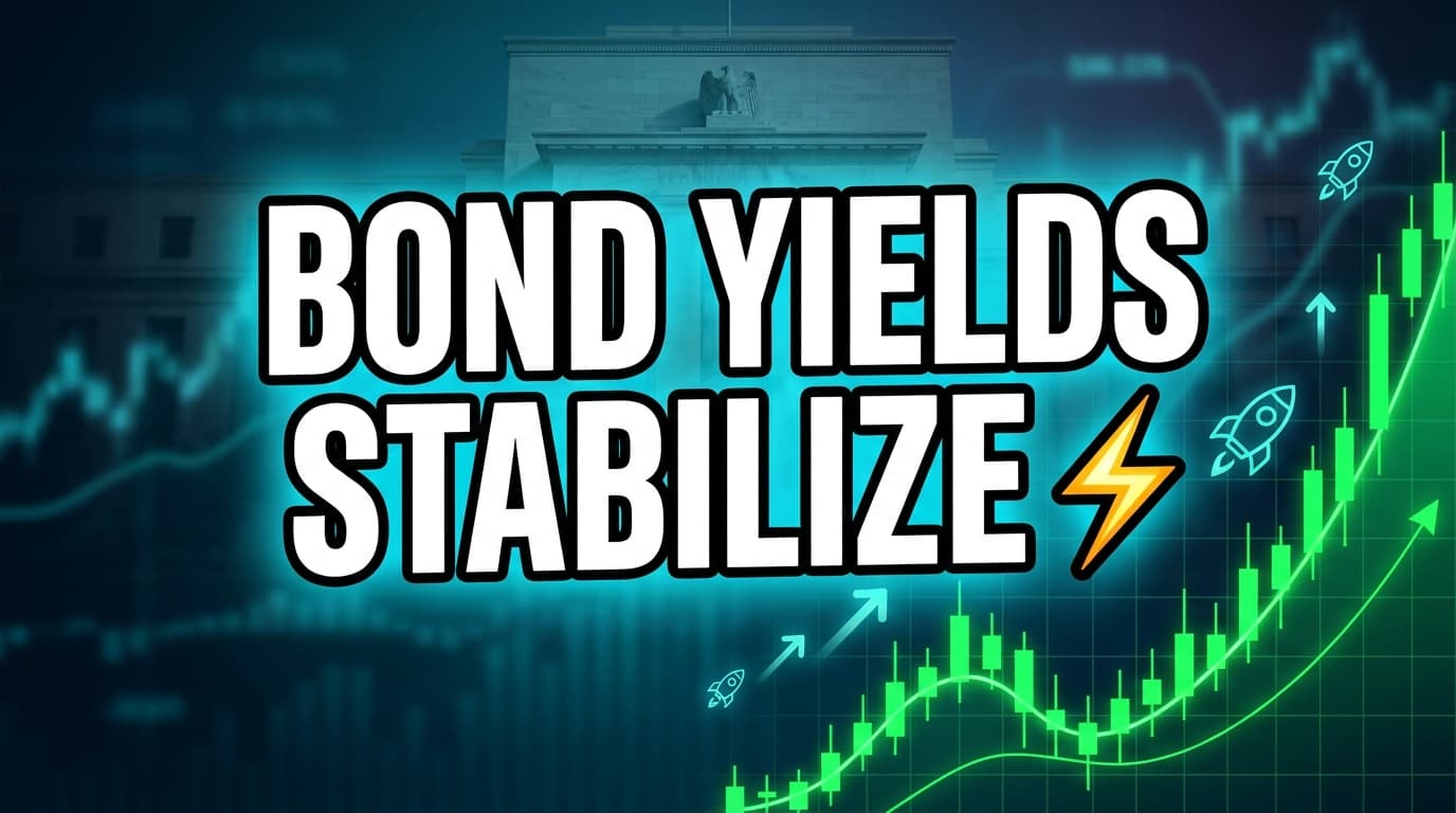 Bond Yields Stabilize, Stocks Steady Ahead of Nvidia Earnings Report