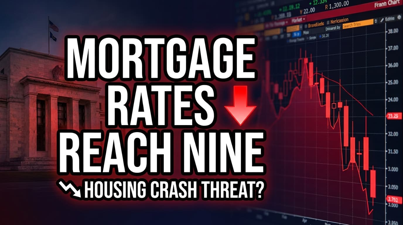 U.S. Mortgage Rates Reach Nine-Month High, Threatening Housing Market