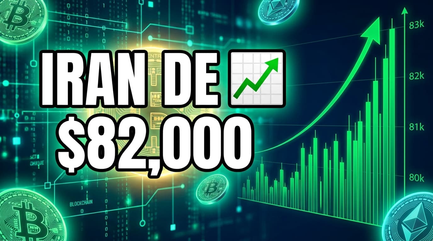 US-Iran De-escalation Hopes Drive Bitcoin Above $82,000