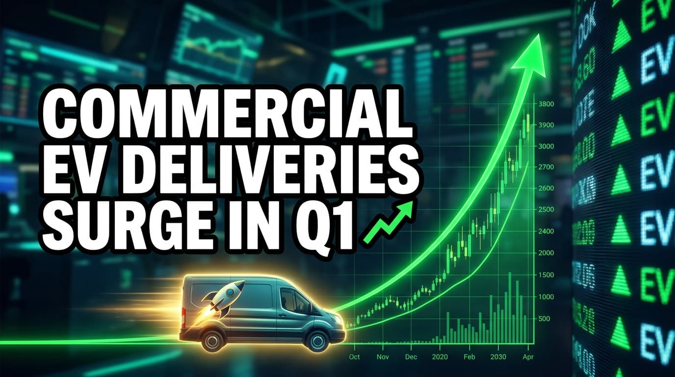 Commercial EV Deliveries Surge in Q1, Signaling Sector Growth