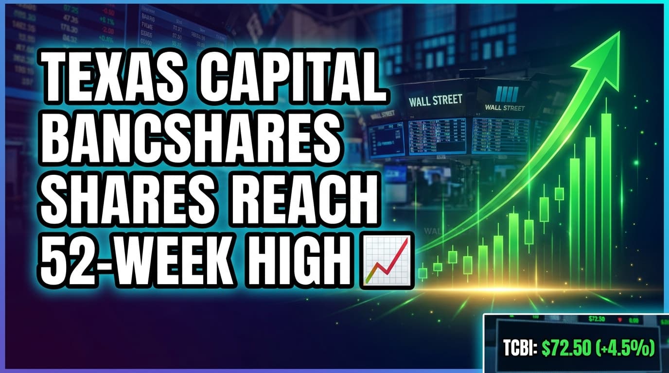Texas Capital Bancshares Shares Reach 52-Week High