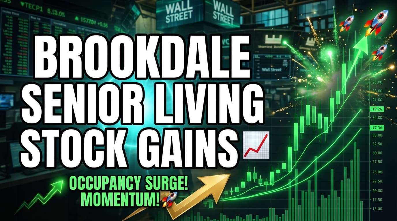 Brookdale Senior Living Stock Gains on Occupancy Surge, SWOT Analysis Indicates Momentum