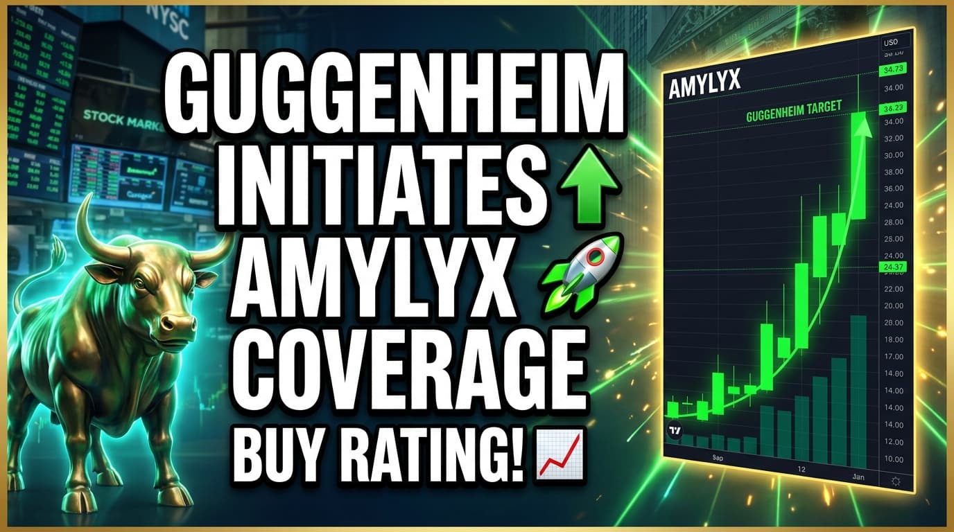 Guggenheim Initiates Amylyx Pharmaceuticals Coverage with Buy Rating