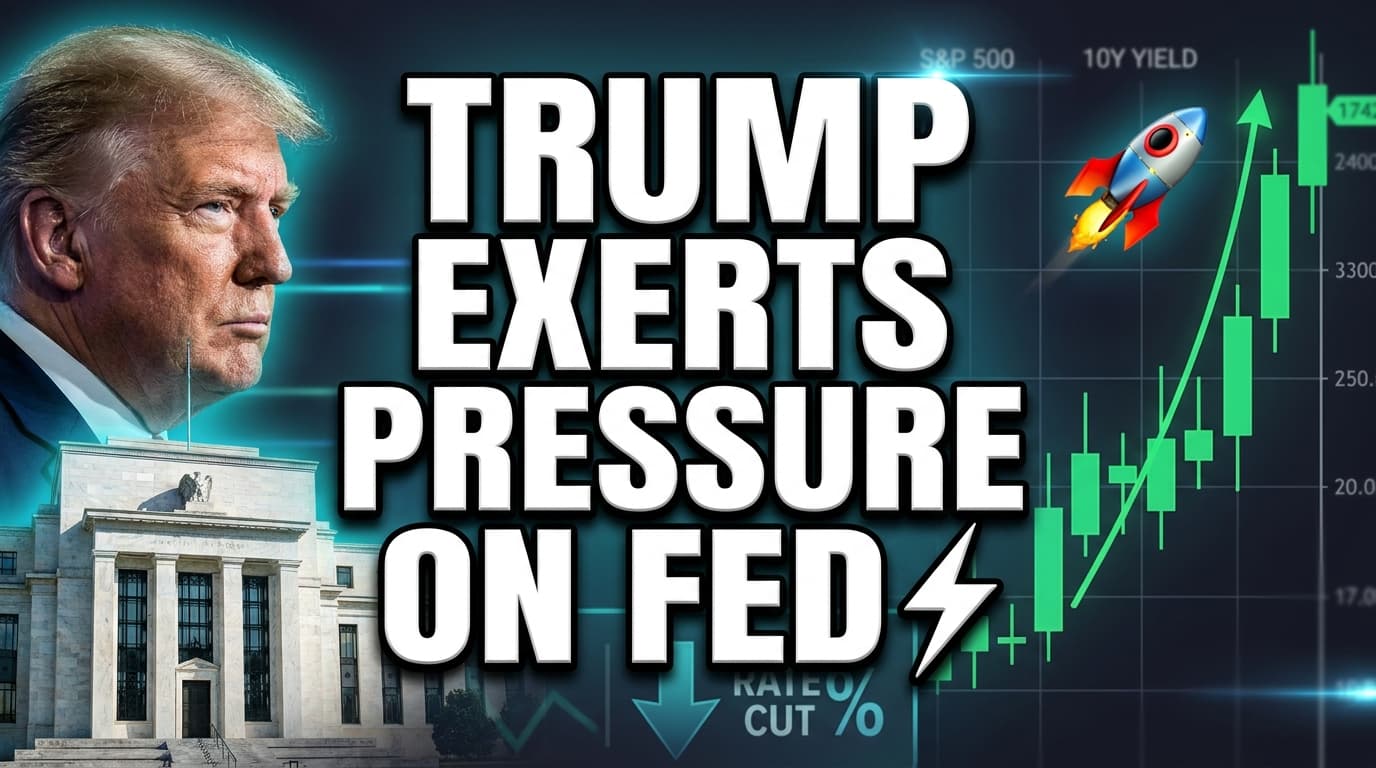 Trump Exerts Pressure on Fed Chair Warsh for Lower Interest Rates