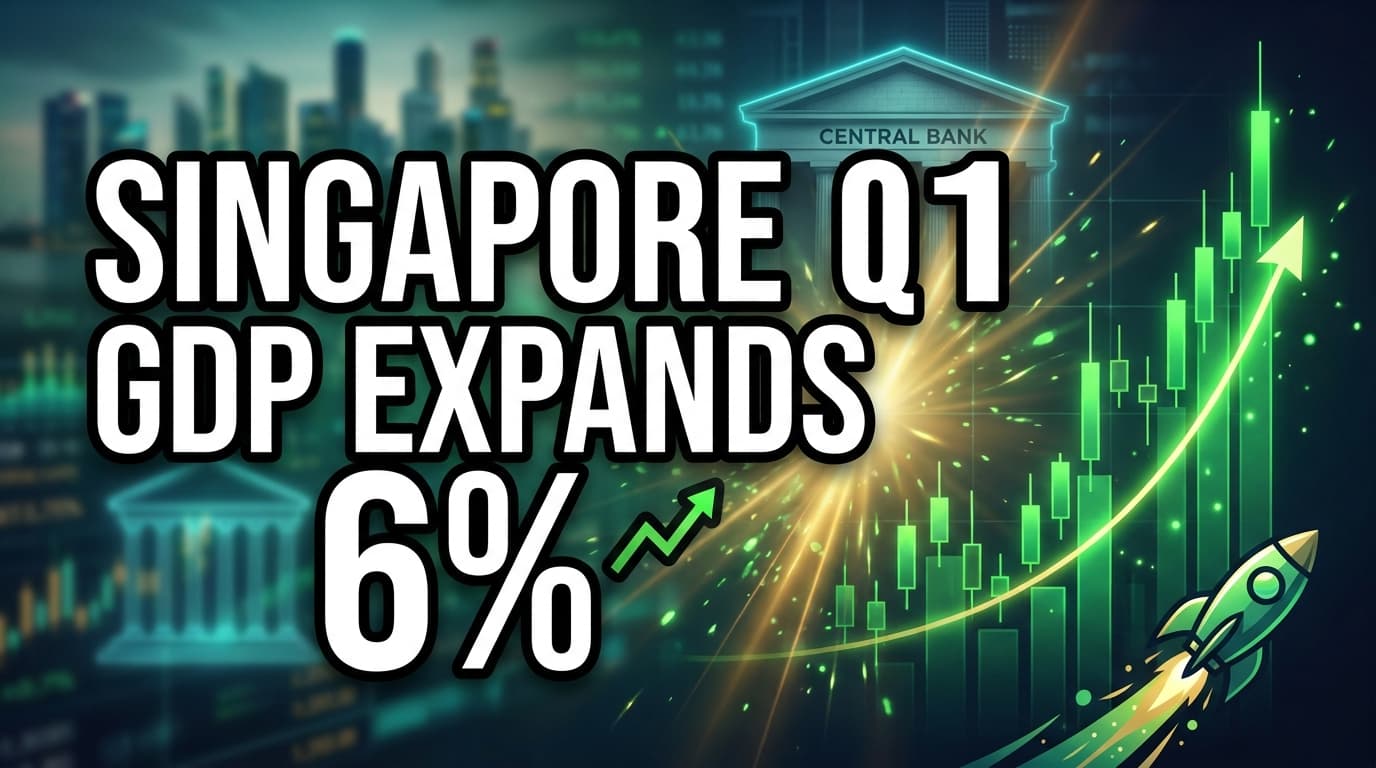 Singapore Q1 GDP Expands 6% Year-Over-Year, Exceeding Forecasts