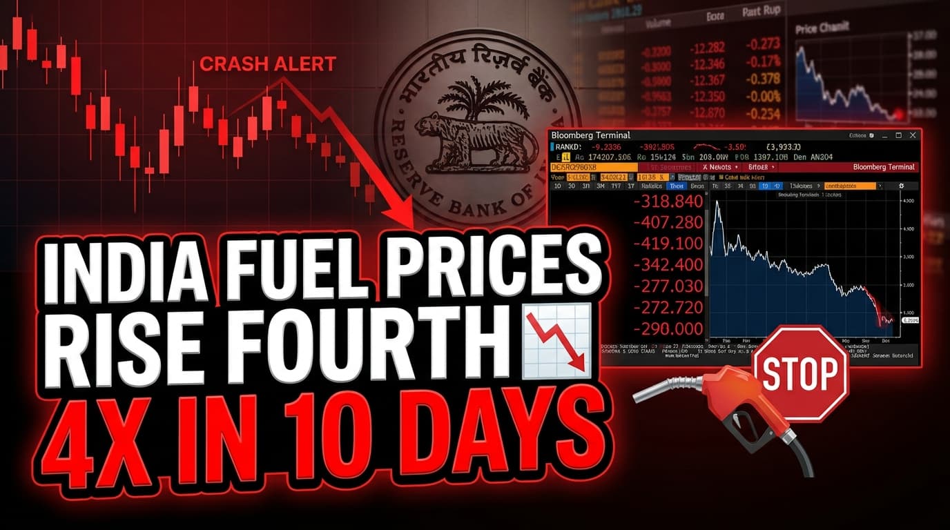 India Fuel Prices Rise Fourth Time in 10 Days, Adding Inflationary Pressure