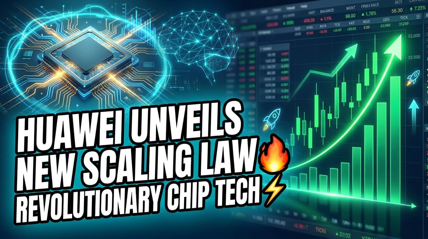 Huawei Unveils New Scaling Law for Advanced Chip Development