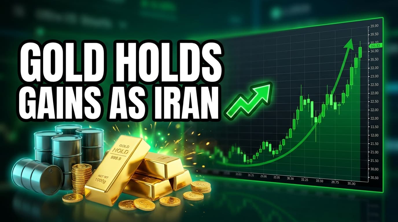 Gold Holds Gains as Iran Deal Progress Eases Inflation Concerns