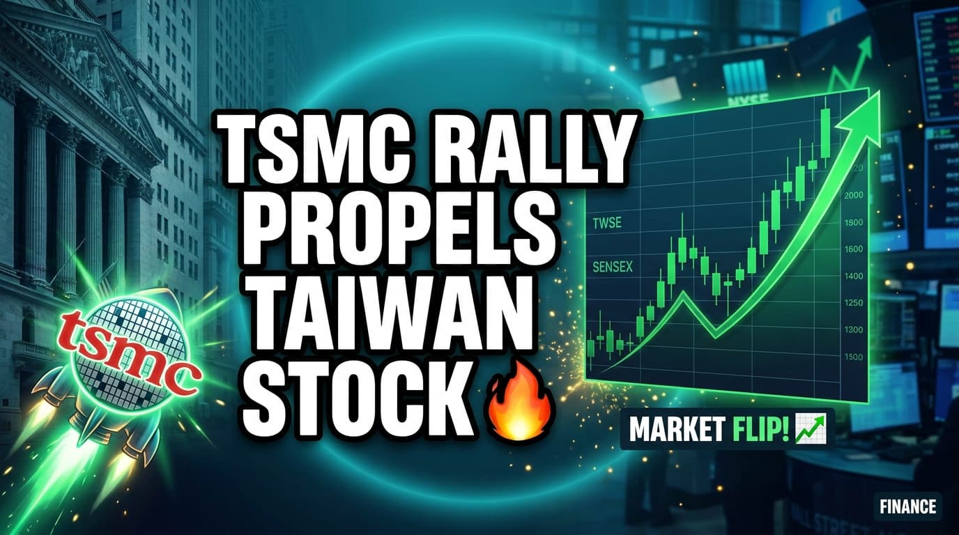 TSMC Rally Propels Taiwan Stock Market Value Past India