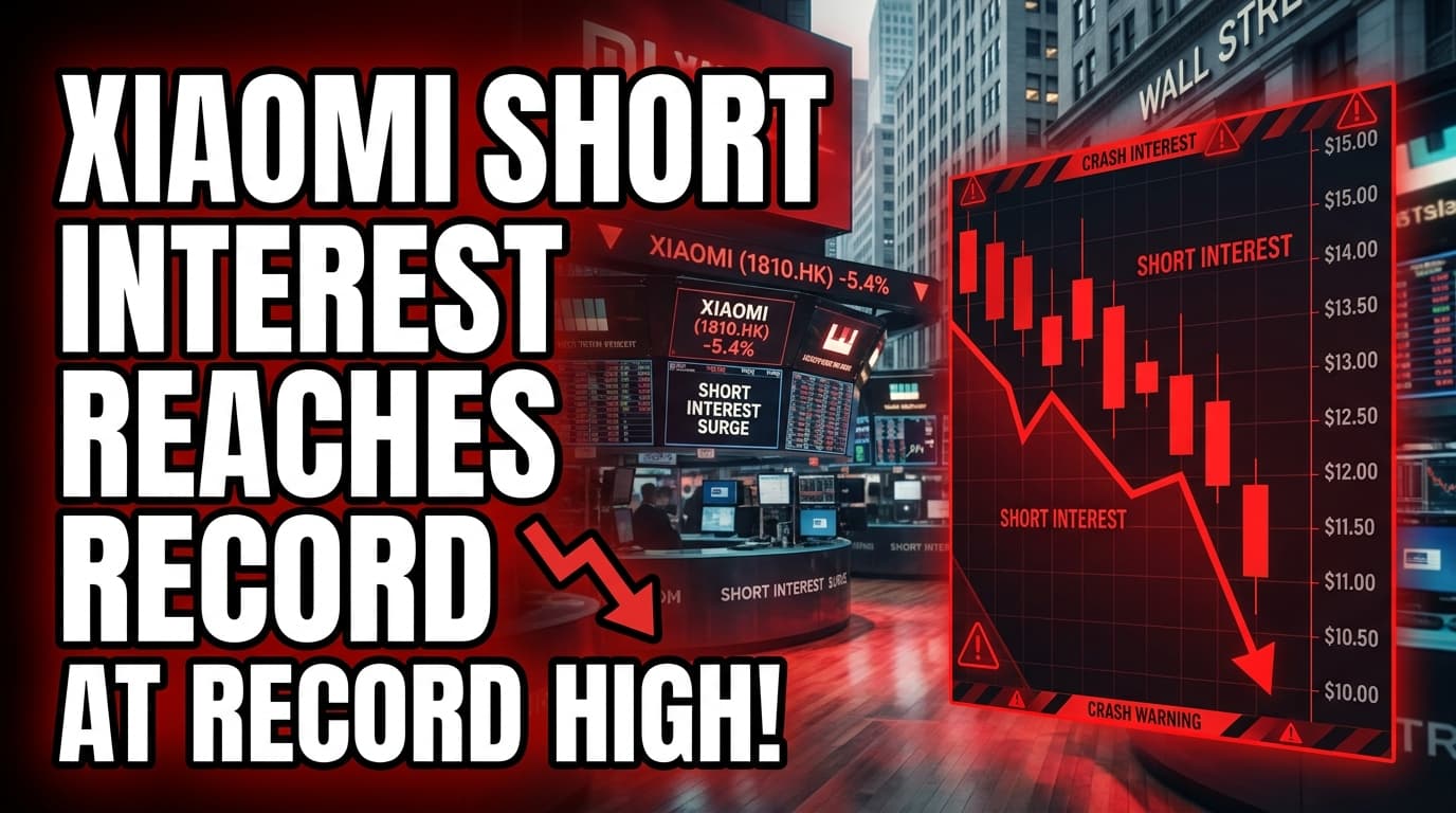 Xiaomi Short Interest Reaches Record High Ahead of Earnings on Cost Concerns