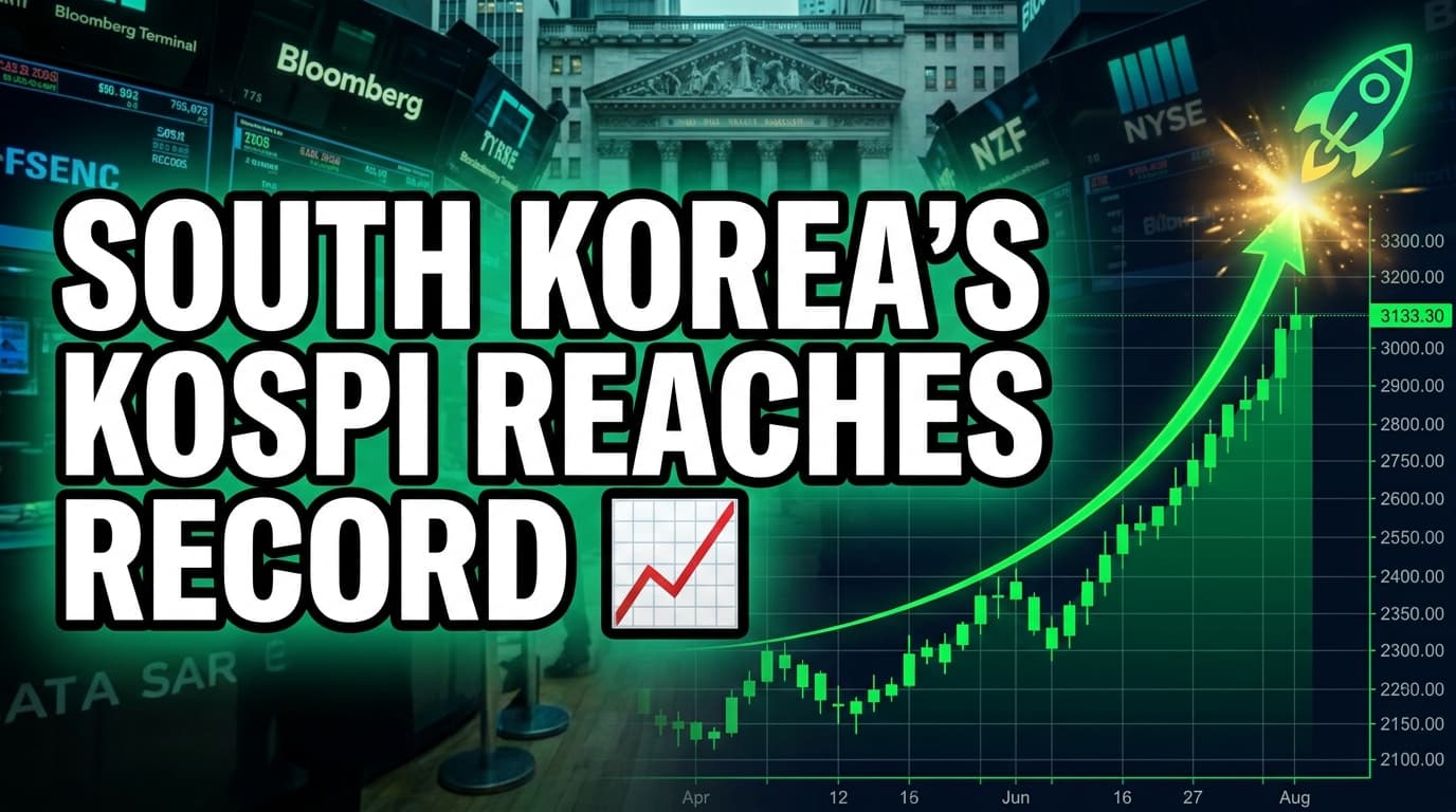 South Korea's KOSPI Reaches Record High Driven by Chipmaker Gains
