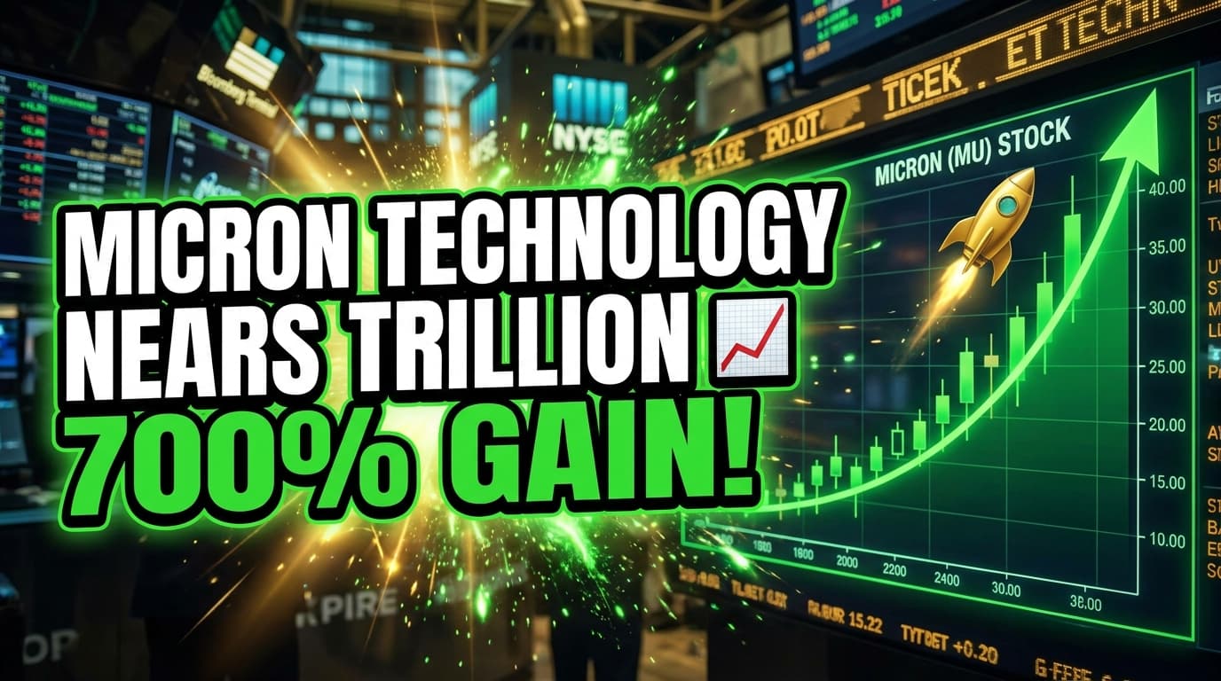 Micron Technology Nears Trillion-Dollar Market Cap After 700% Gain