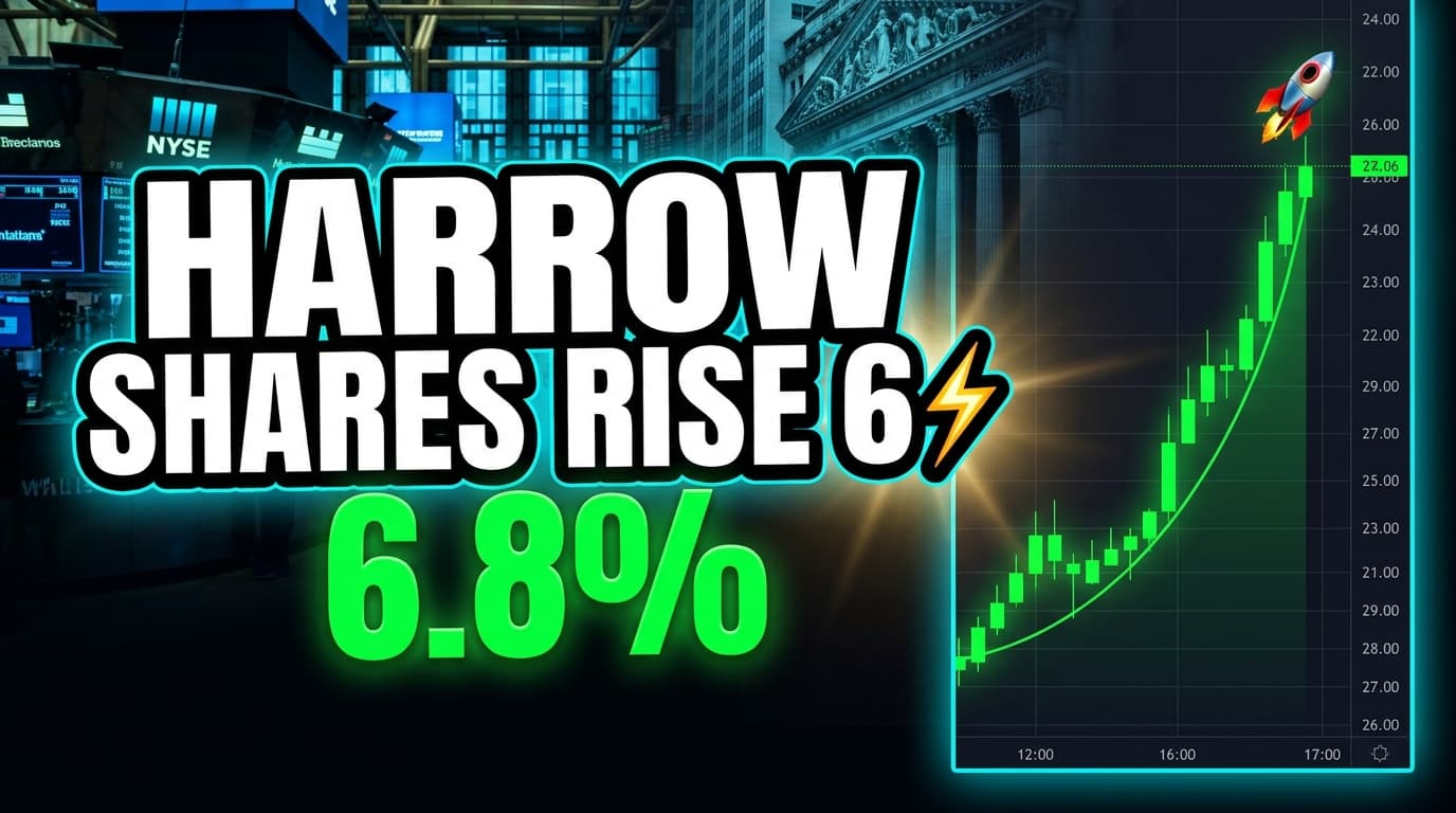 Harrow Shares Rise 6.8% Despite Wider Q1 Losses, 2026 Revenue Outlook Reaffirmed
