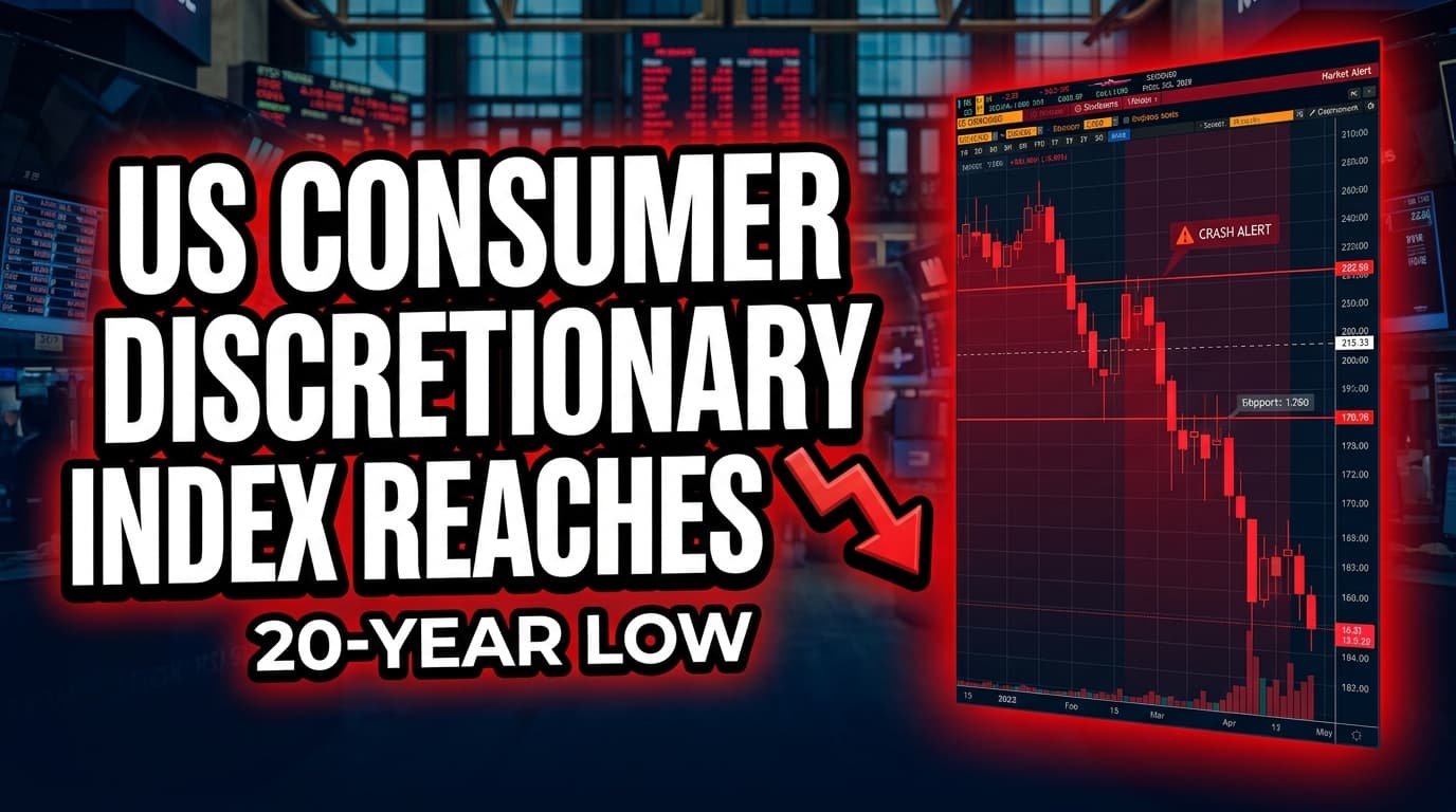 US Consumer Discretionary Index Reaches 20-Year Low Relative to S&P 500 Amid AI Shift