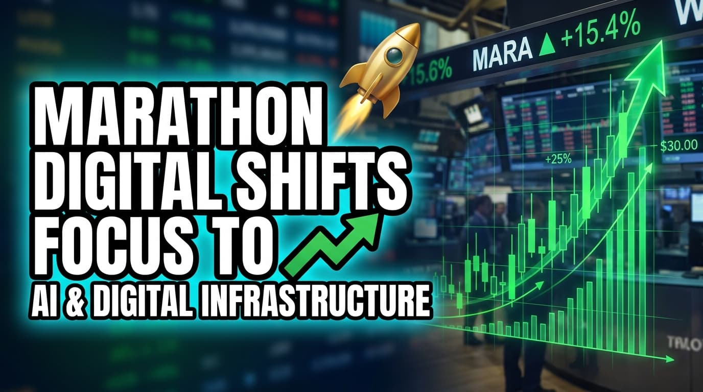 Marathon Digital Shifts Focus to AI, Digital Infrastructure