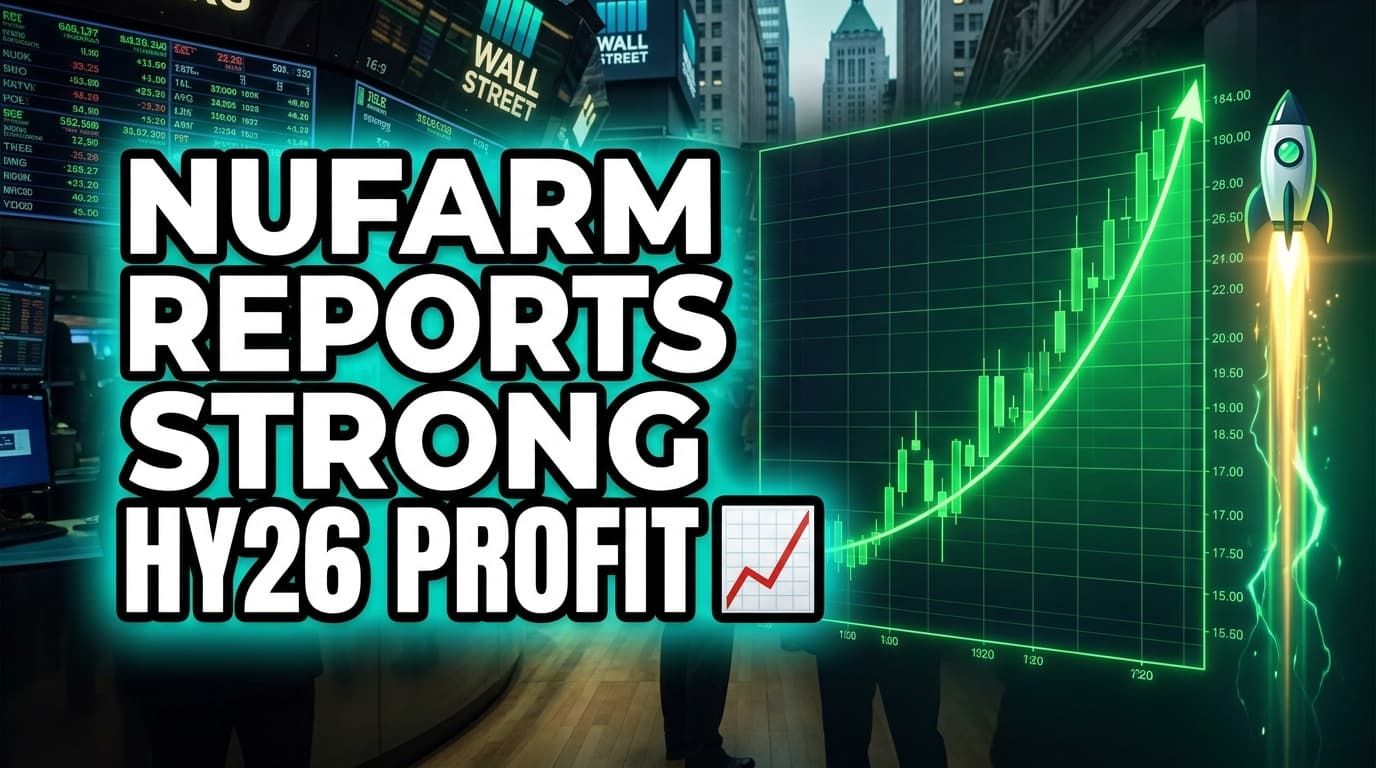 Nufarm Reports Strong HY26 Profit Growth, Deleveraging