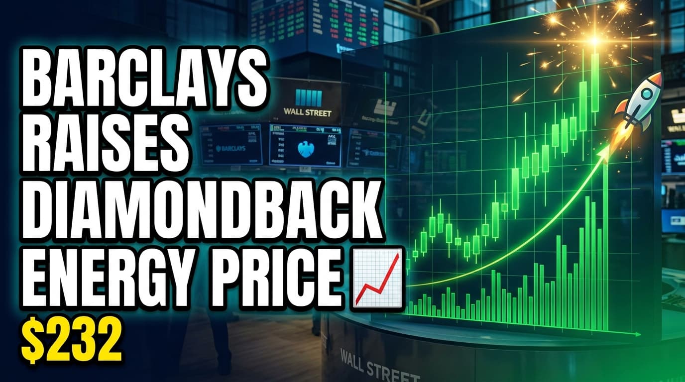 Barclays Raises Diamondback Energy Price Target to $232, Keeps Overweight