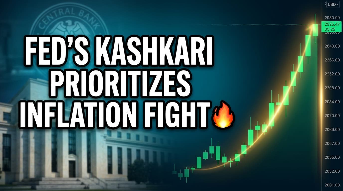 Fed's Kashkari Prioritizes Inflation Fight Amid Strong Labor Market