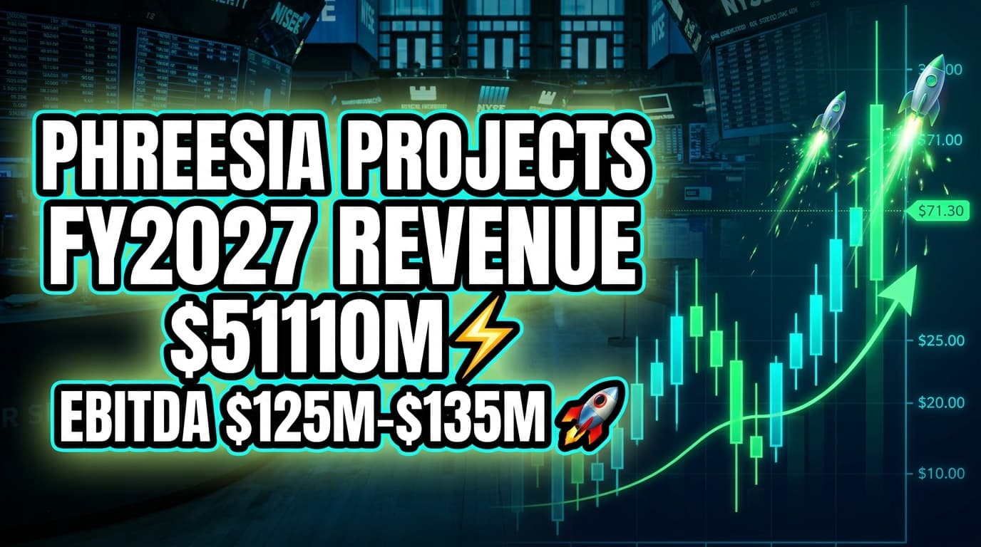 Phreesia Projects FY2027 Revenue $510M-$520M, EBITDA $125M-$135M