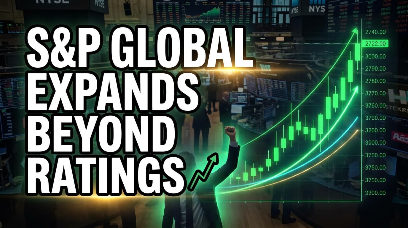 S&P Global Expands Beyond Ratings, Offers Value to Investors