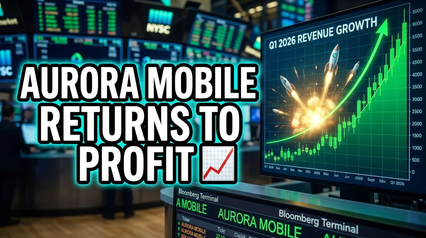 Aurora Mobile Returns to Profit in Q1 2026 on Revenue Growth