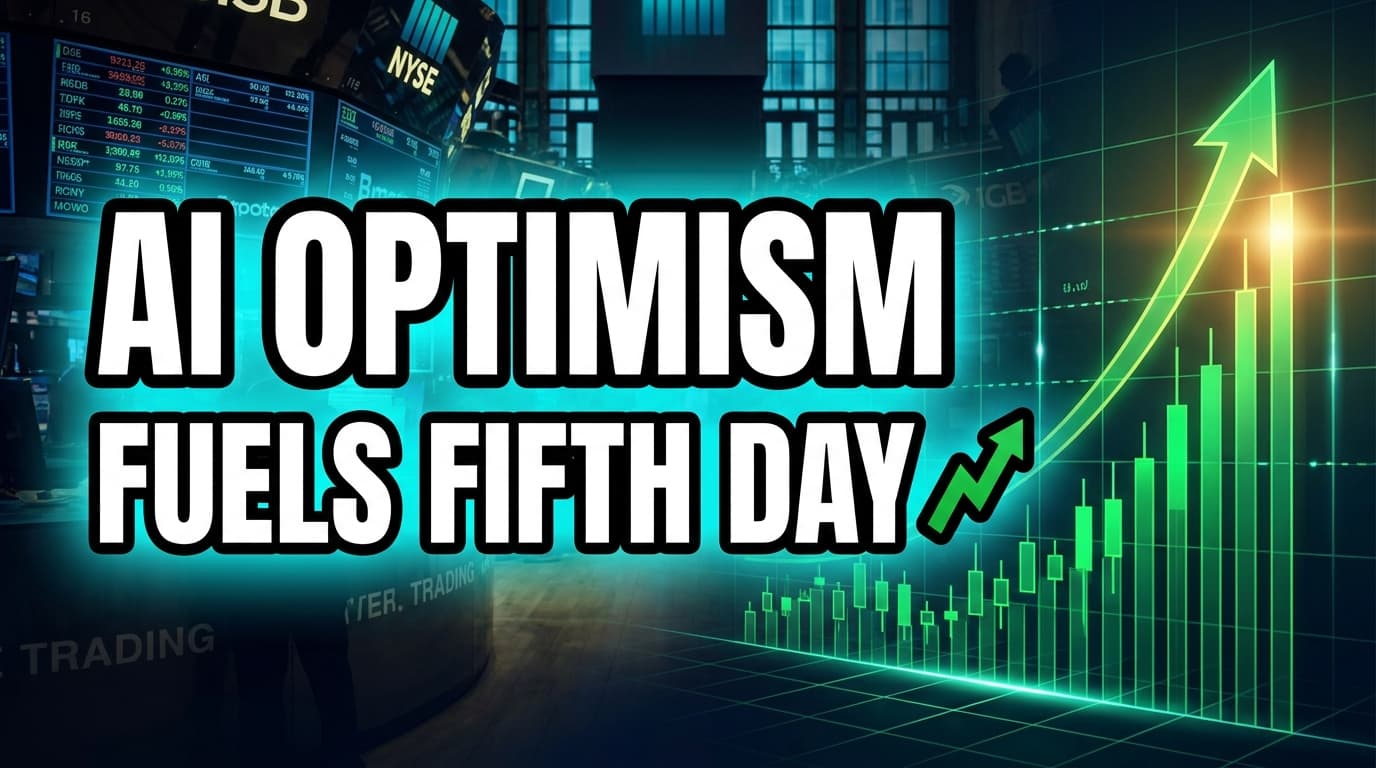 AI Optimism Fuels Fifth Day of US Stock Rally; BP Chair Ousted