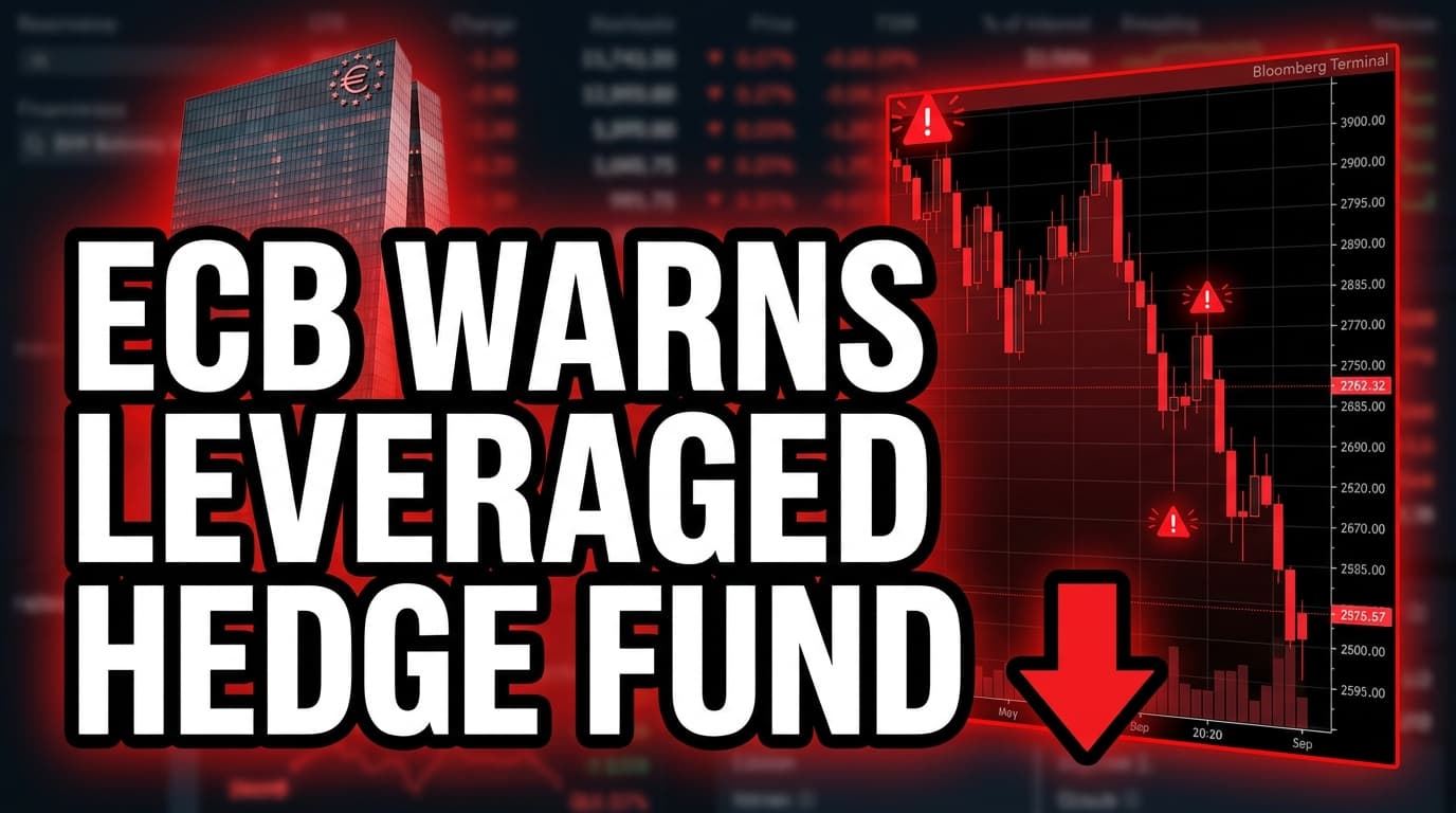 ECB Warns Leveraged Hedge Fund Bets Threaten Bond Market Stability
