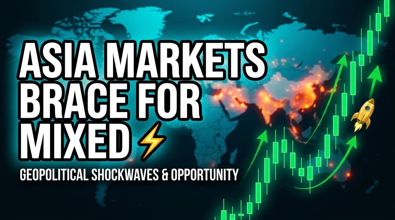 Asia Markets Brace for Mixed Open After Iran Missile Launches