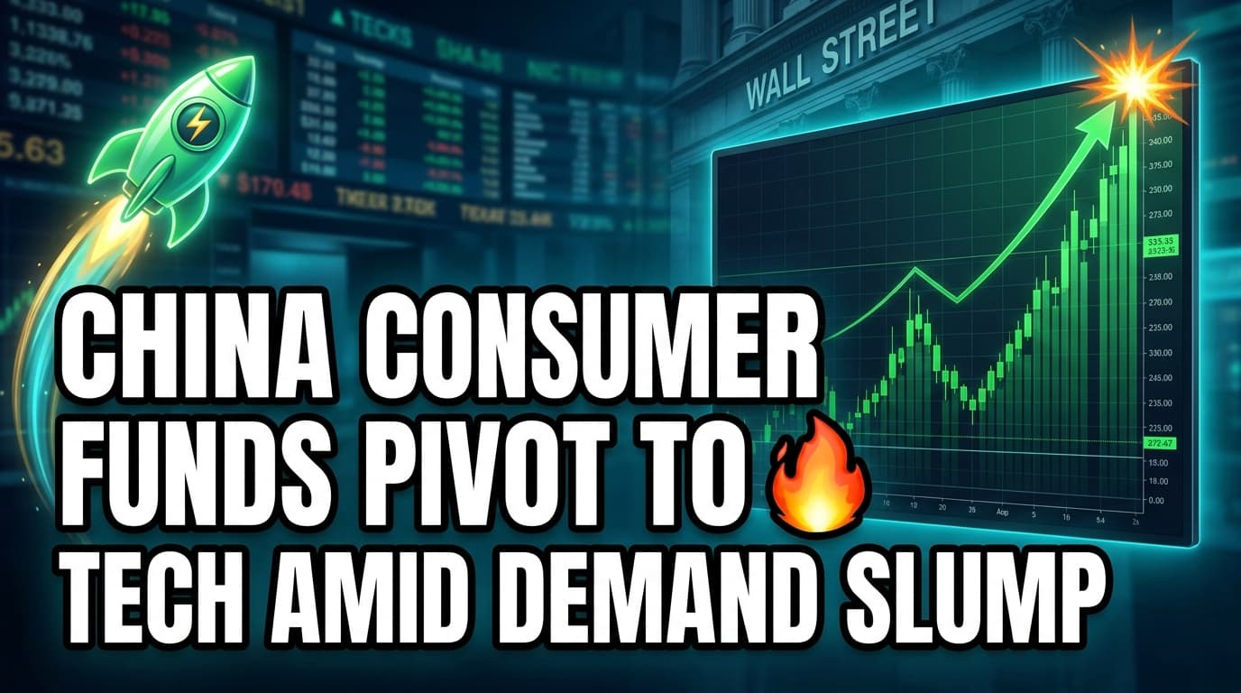 China Consumer Funds Pivot to Tech Amid Demand Slump
