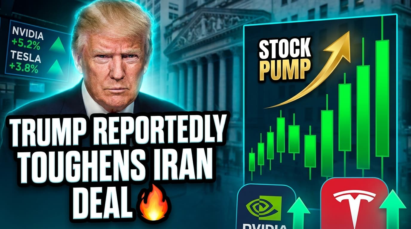 Trump Reportedly Toughens Iran Deal Stance; Nvidia, Tesla Among Key Stocks Nearing Buy Points