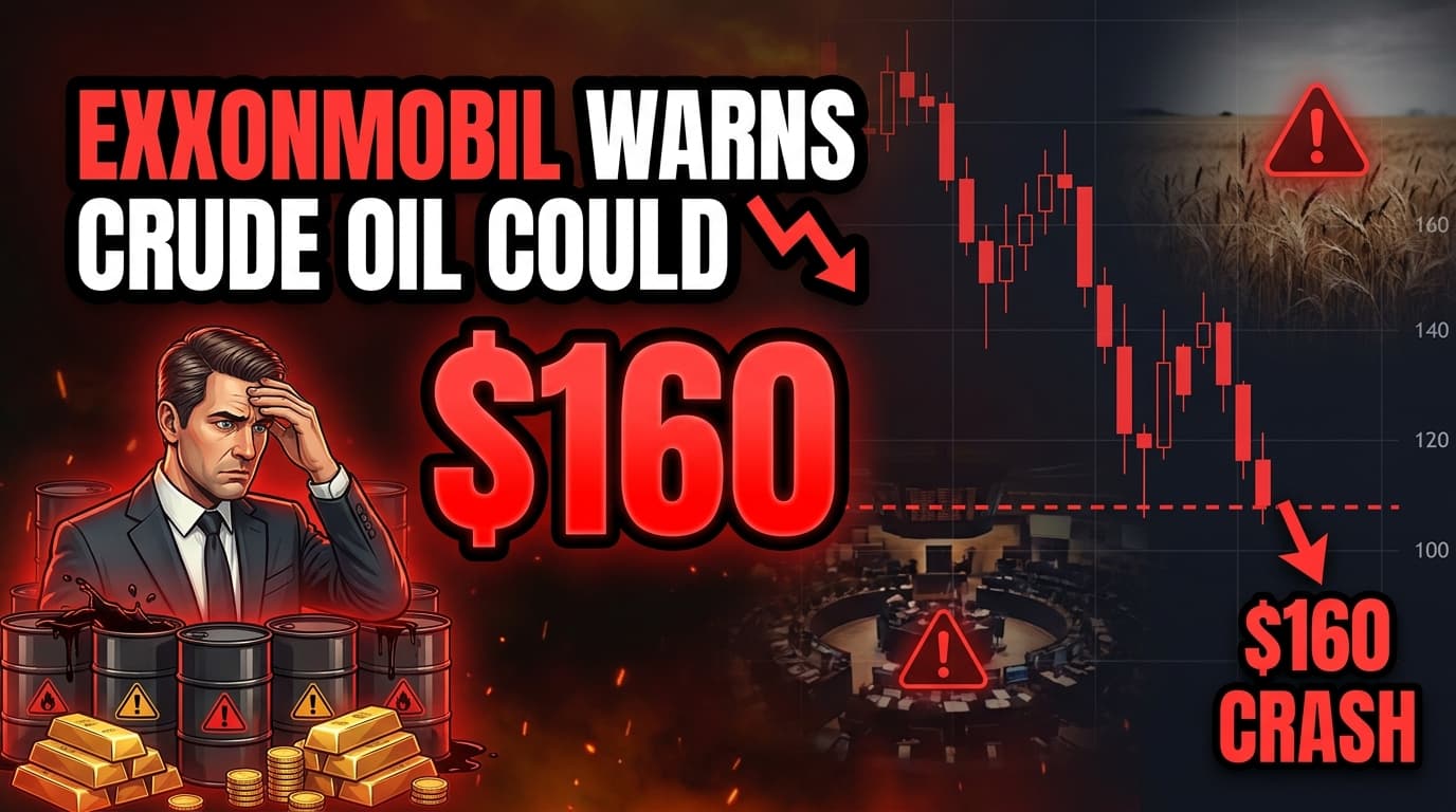 ExxonMobil Warns Crude Oil Could Surge to $160 Amid Low Inventories