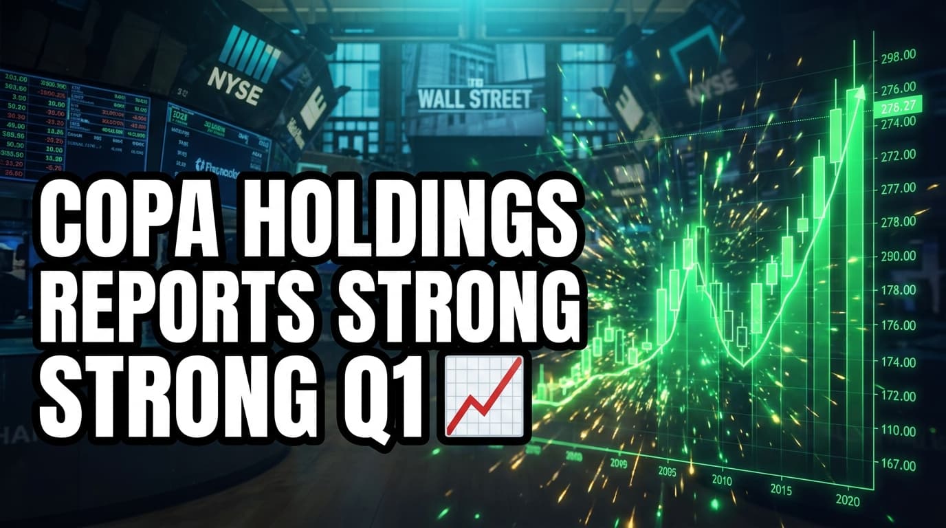 Copa Holdings Reports Strong Q1 Earnings Amid Sector Headwinds