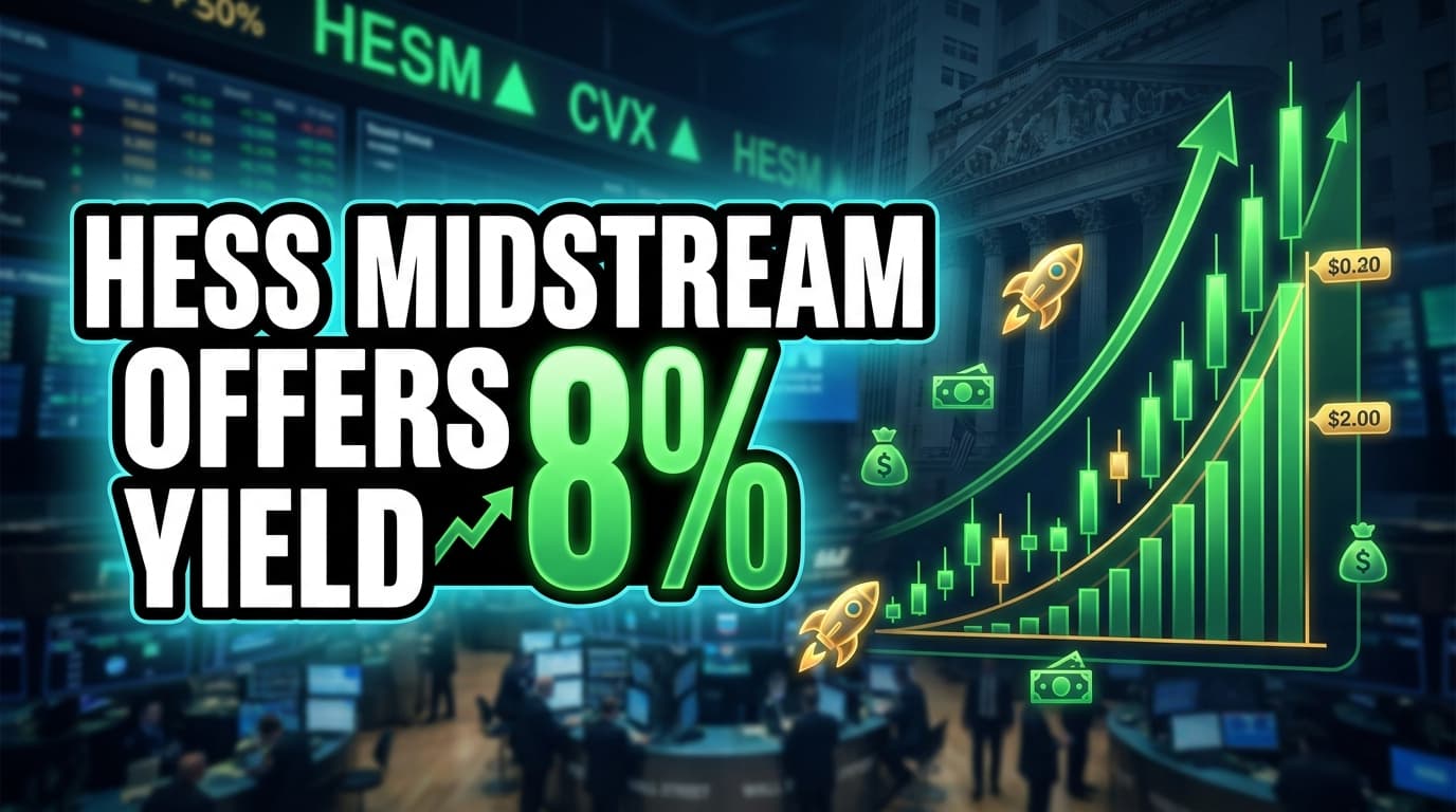 Hess Midstream Offers 8% Yield Backed by Chevron Contracts