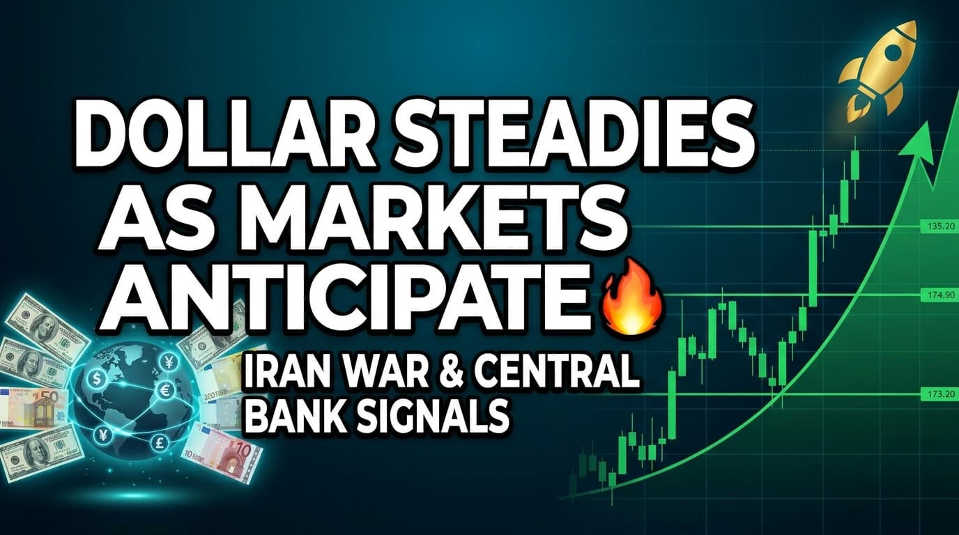 Dollar Steadies as Markets Anticipate Iran War, Central Bank Signals