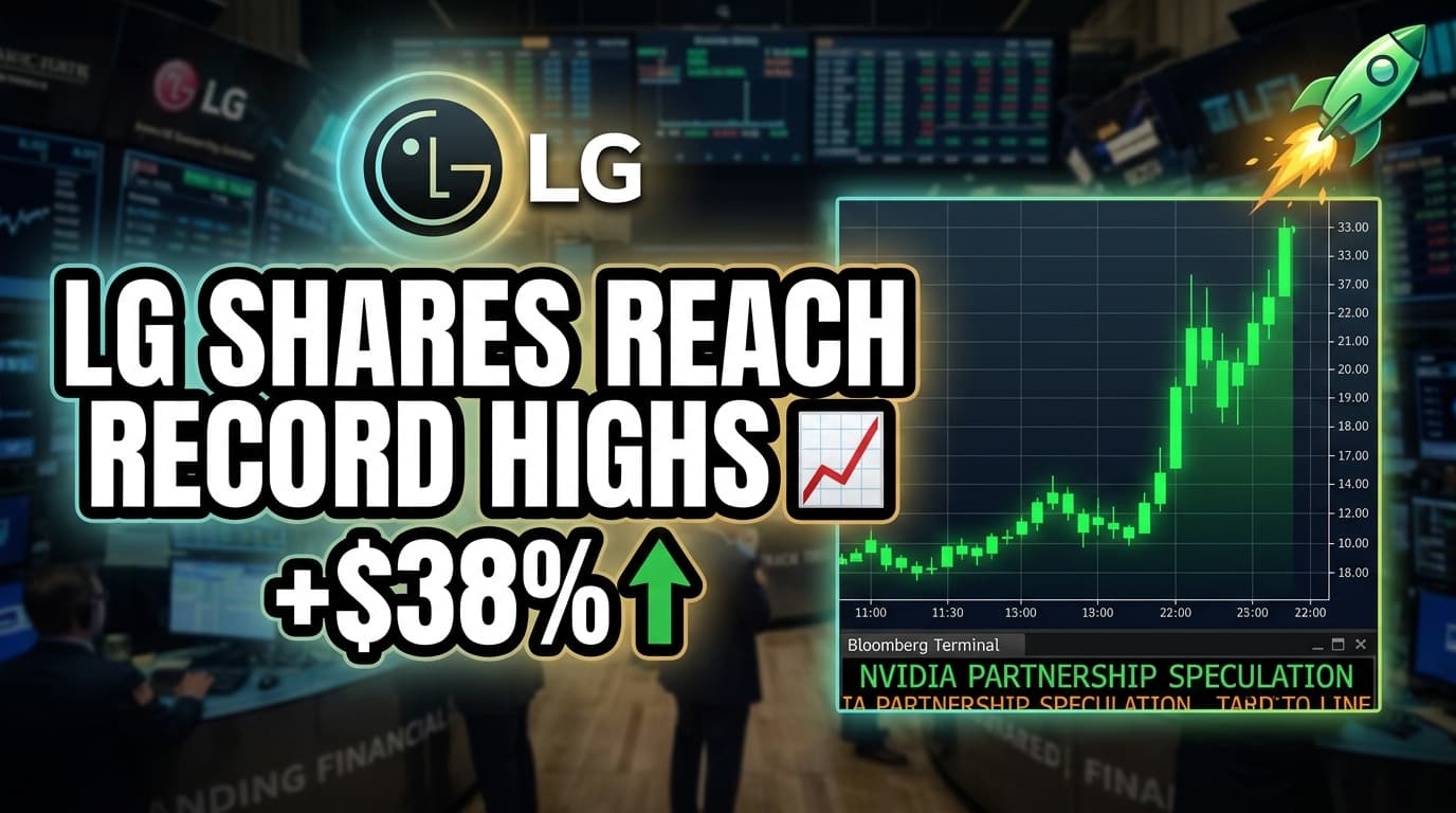 LG Shares Reach Record Highs on Nvidia Partnership Speculation