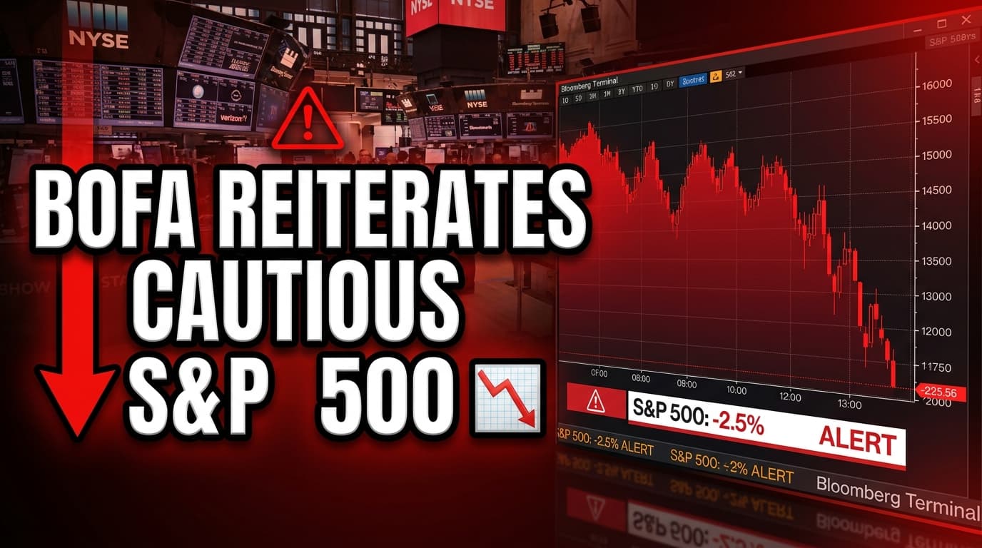 BofA Reiterates Cautious S&P 500 Outlook for 2026