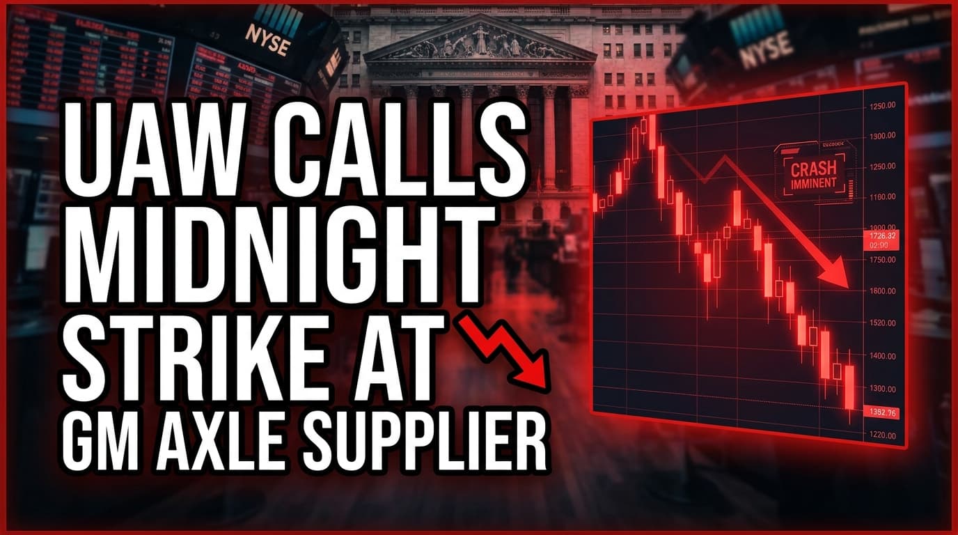 UAW Calls Midnight Strike at Key GM Axle Supplier