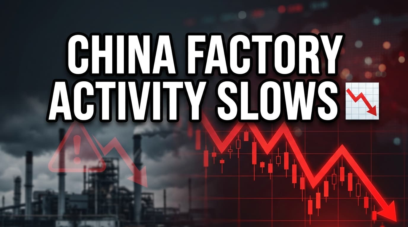 China Factory Activity Slows, Signaling Economic Headwinds