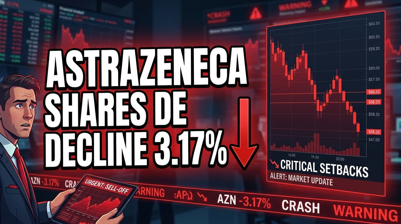 AstraZeneca Shares Decline 3.17% on Clinical, Regulatory Setbacks