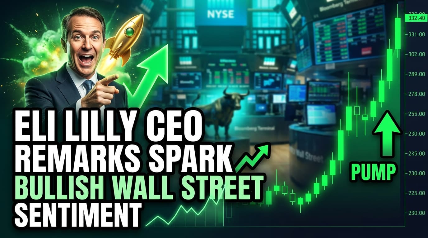 Eli Lilly CEO Remarks Spark Bullish Wall Street Sentiment