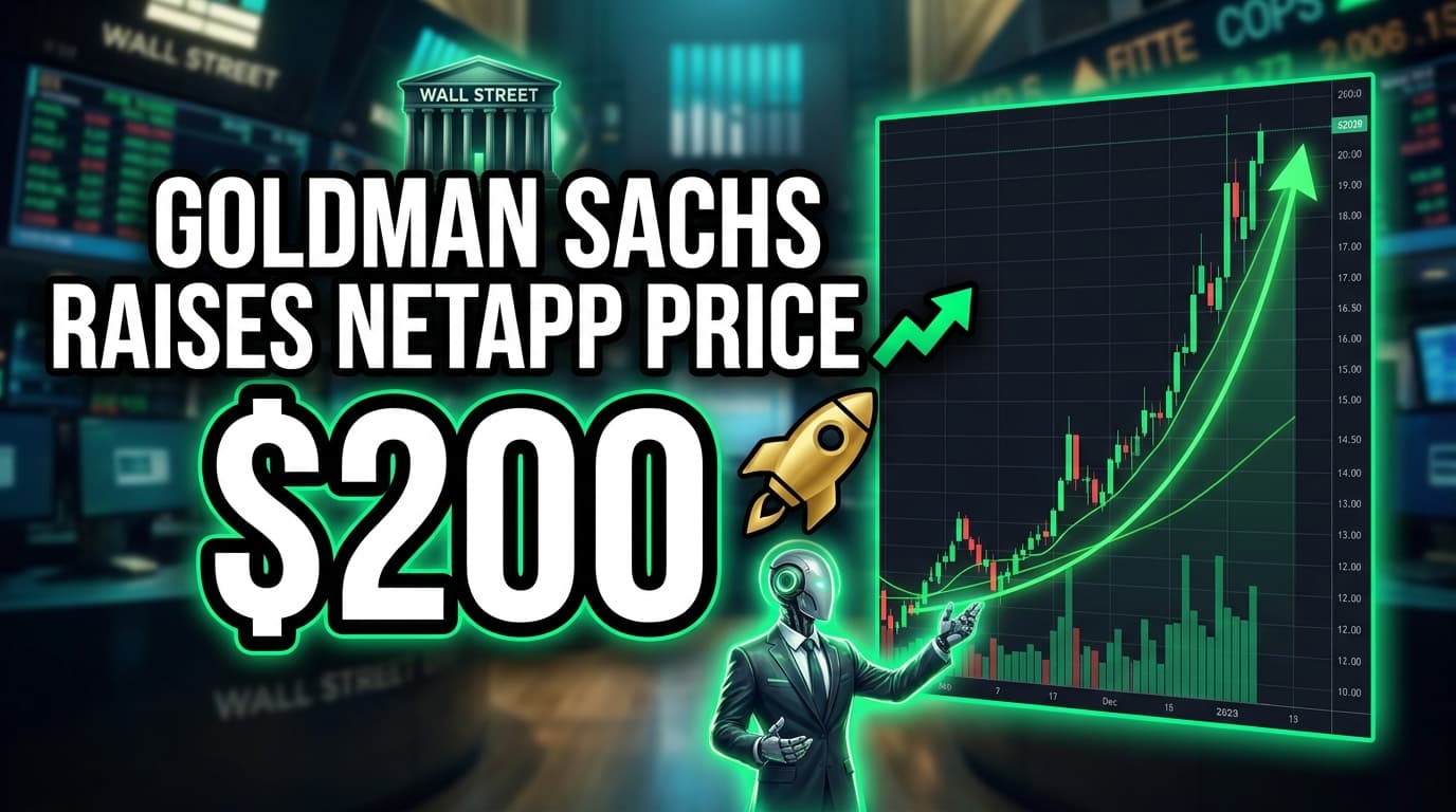 Goldman Sachs Raises NetApp Price Target to $200, Reiterates Buy