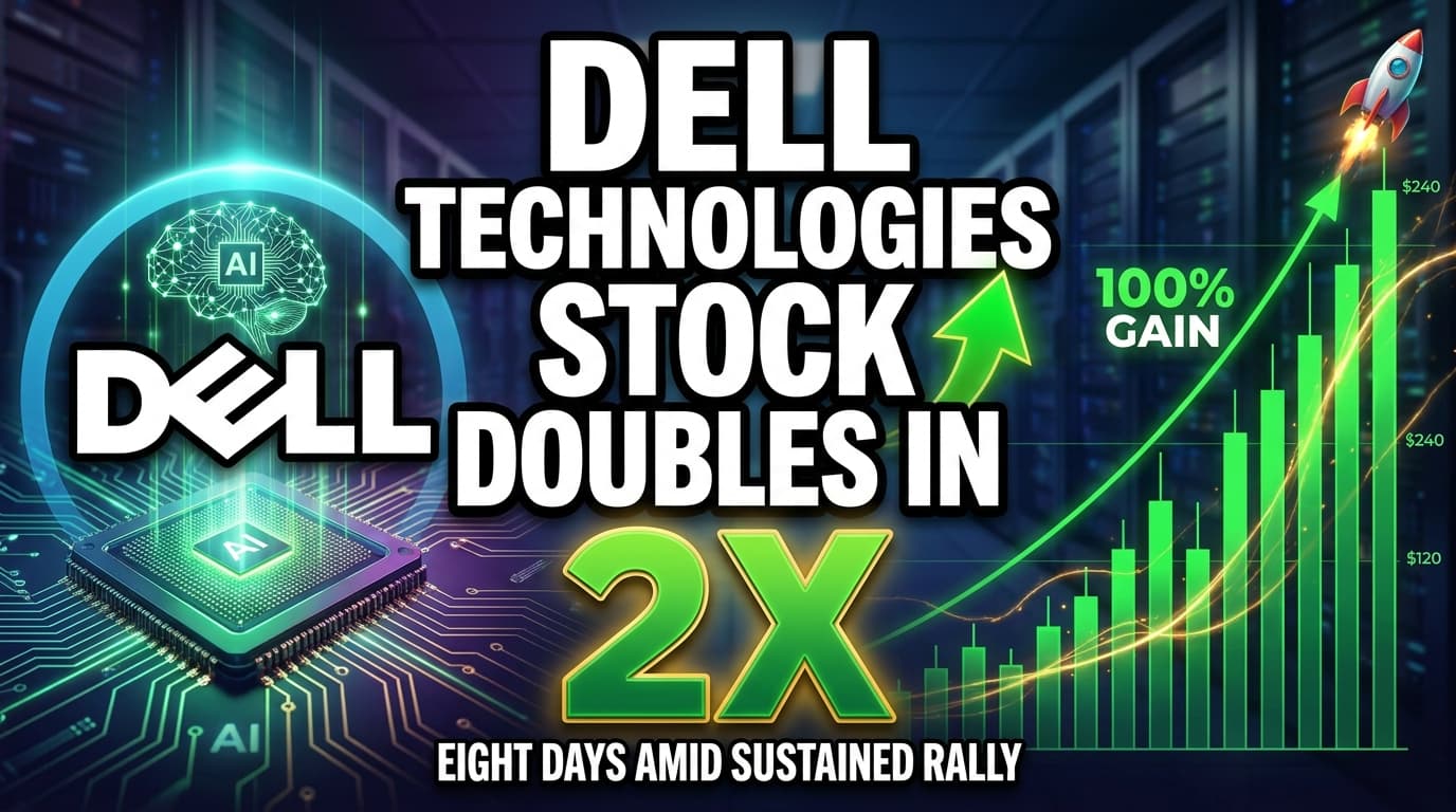 Dell Technologies Stock Doubles in Eight Days Amid Sustained Rally