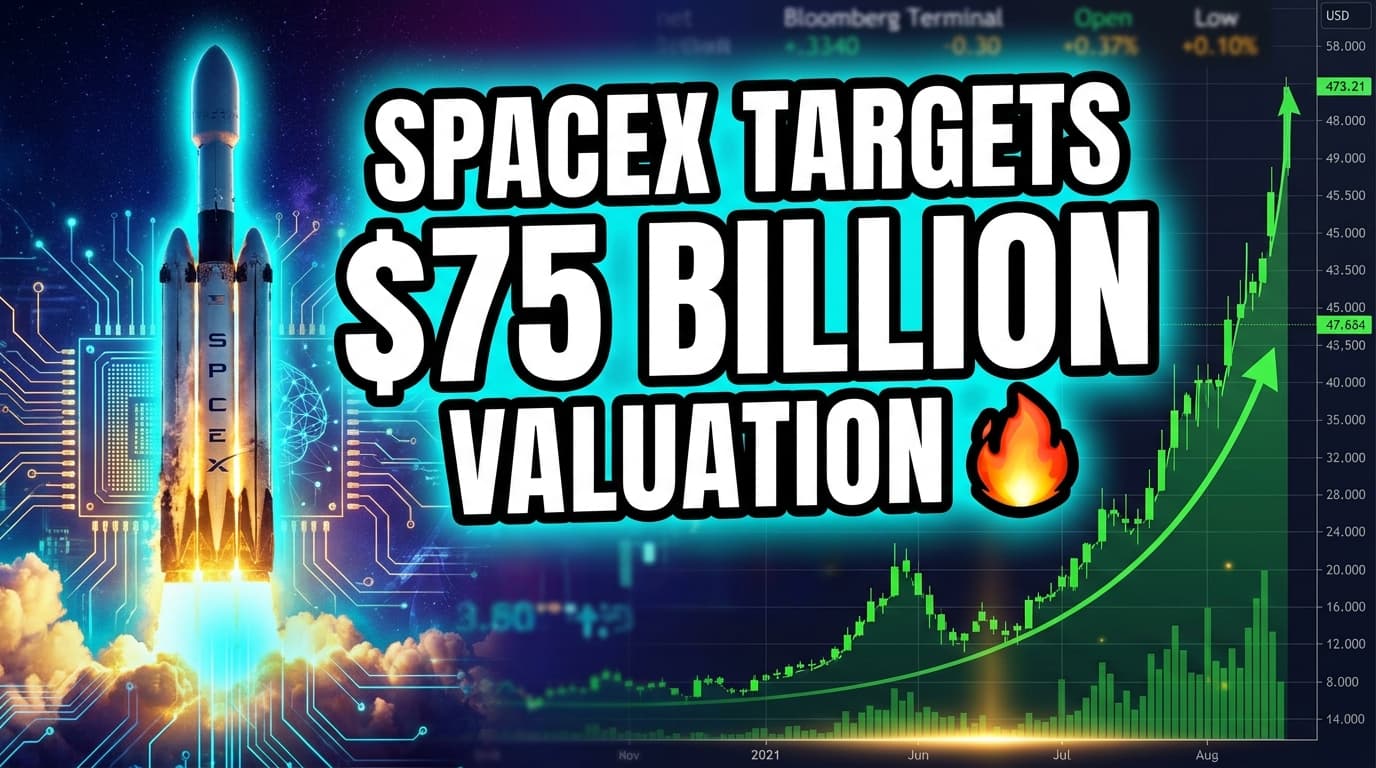 SpaceX Targets $75 Billion Valuation in Planned IPO